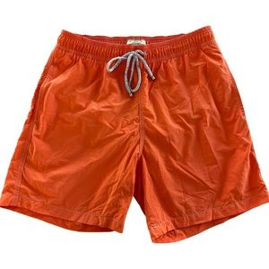 OndadeMar Swim Trunks. Orange. M